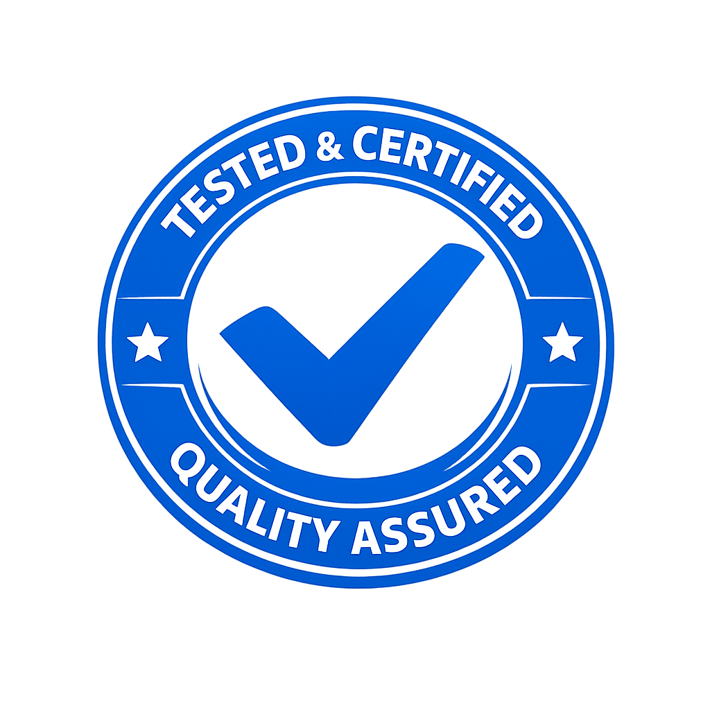 batch tested badge